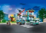 Lego 60371 Emergency Vehicles HQ (Центр управления спасательным транспортом)