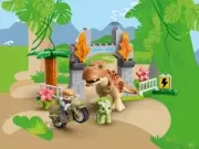 Lego 10939 T. Rex and Triceratops Dinosaur Breakout (Побег динозавров: тираннозавр и трицератопс)