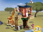 Lego 31116 Safari Wildlife Tree House (Домик на дереве для сафари)