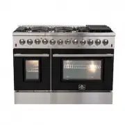 FORNO FFSGS6156-48BLK