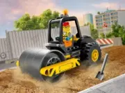 Lego 60401 Construction Steamroller (Дорожный каток)