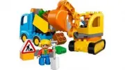 Lego 10812 Truck & Tracked Excavator (Грузовик и гусеничный экскаватор)