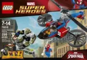 Lego 76016 Spider-Helicopter Rescue (Спасение на вертолете Человека-паука!)
