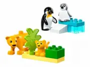 Lego 10442 Wild Animal Families: Penguins & Lions (Семейства диких животных: пингвины)