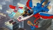 Lego 76076 Captain America Jet Pursuit (Воздушная погоня Капитана Америка)