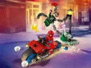 Lego 76275 Motorcycle Chase: Spider-Man vs. Doc Ock (Погоня на мотоцикле: Человек-паук против Дока Ока)
