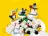 Lego 11012 Creative White Bricks (Белые кубики)