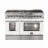 FORNO FFSGS6156-48WHT